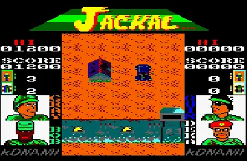 Jackal (UK) (1988) (Trainer) screen shot game playing